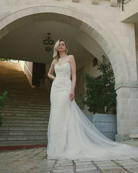 Wedding Gown Fit & Flare Calla Blanche Emilia LA25112