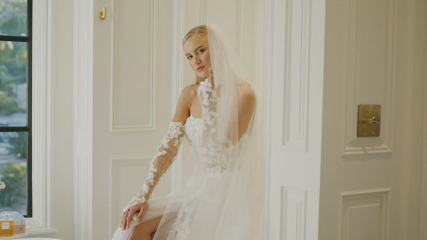 Wedding Gown A-line CASABLANCA DAHLIA-2570